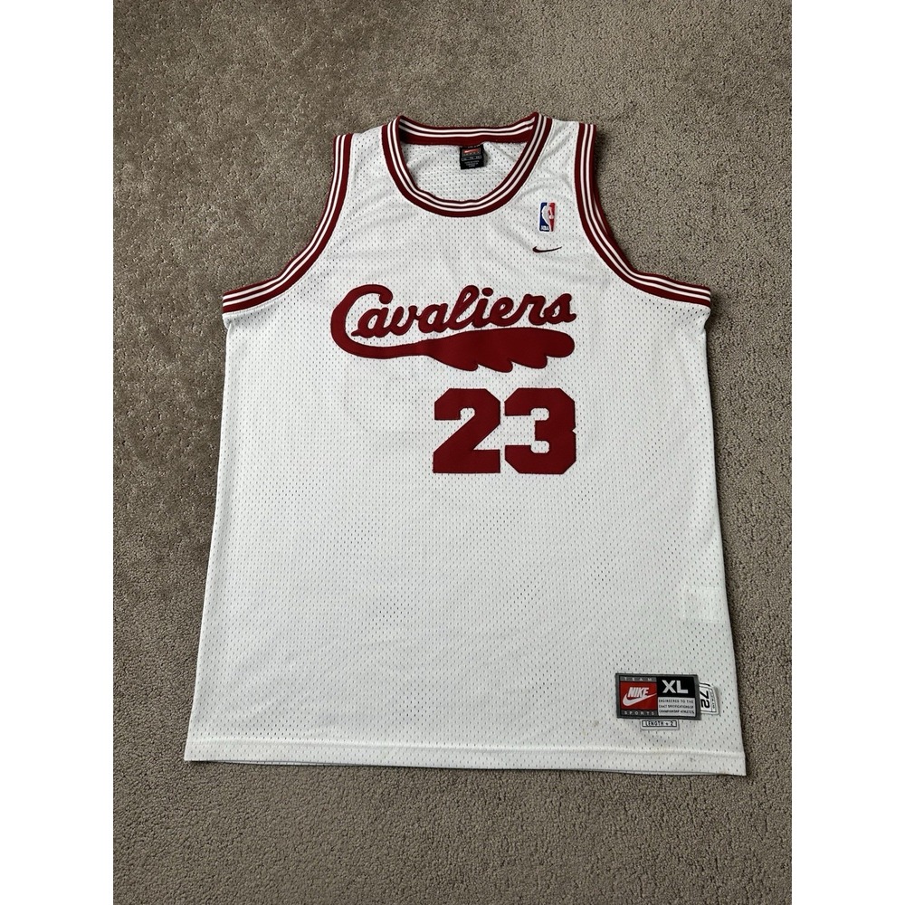 Vintage‎ Mens Jersey 90s Nike #22 LeBron James Cleveland Cavaliers 1972, Size XL
